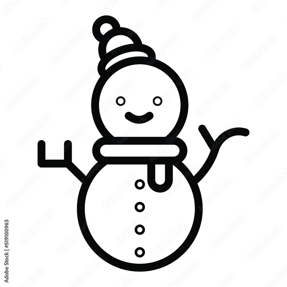 Snowman Vector icon which is suitable for commercial work
Snowman Vector icon which is suitable for commercial work
