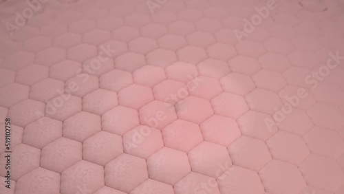 Animation Serum through the skin layer for repair wrinkles and dark skin tone changed to bright. Collagen Booster Skin Firming Collagen. Skin repair Concept. 3d rendering