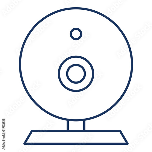 Webcam Vector icon which is suitable for commercial work

