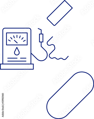 petrol station Vector icon which is suitable for commercial work


