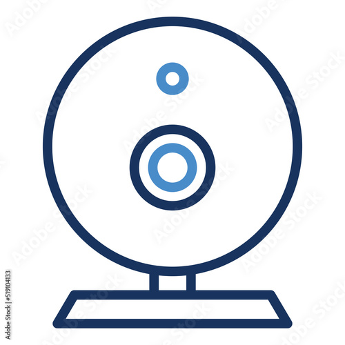 Webcam Vector icon which is suitable for commercial work

