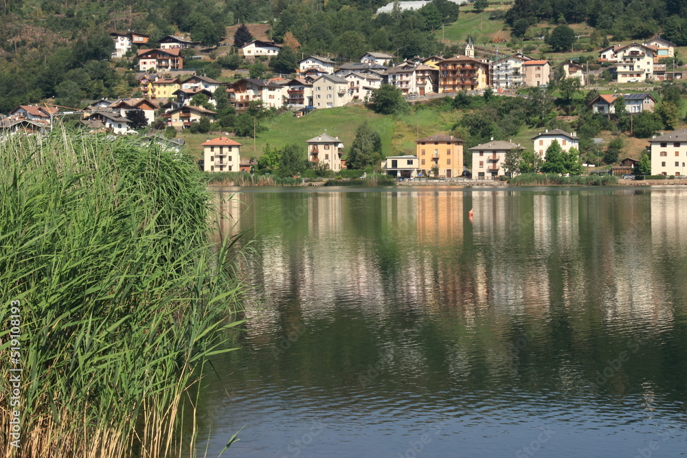 Serraia lake near Trento in Northern Italy