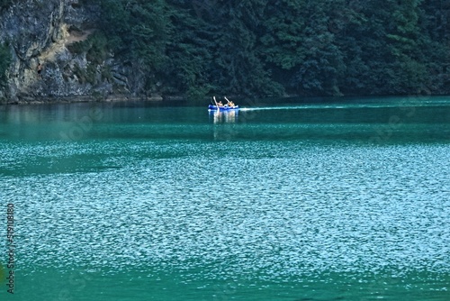 Terlago lake  near Trento in Northern Italy
