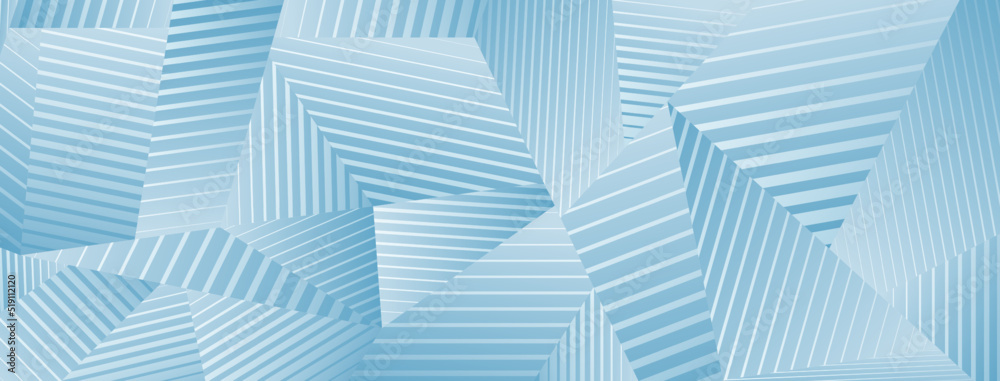 Abstract background made of groups of lines in light blue colors