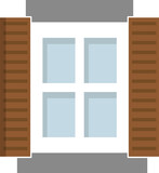 window design illustration isolated without background
