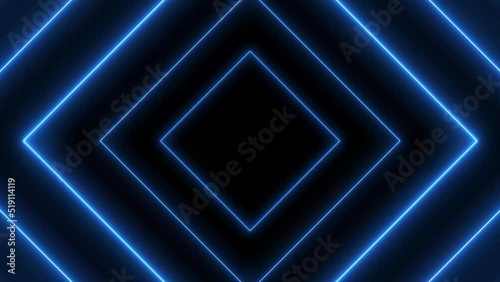 Hypnotic strobe background. Led laser neon lights flickering. Strong crazy moving shapes. Music show opener video 4k.