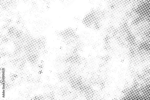Vector texture of halftone abstract. Grunge dot pattern background.