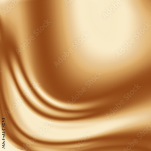 abstract wave background with beige and brown colors for coffee latte advertising