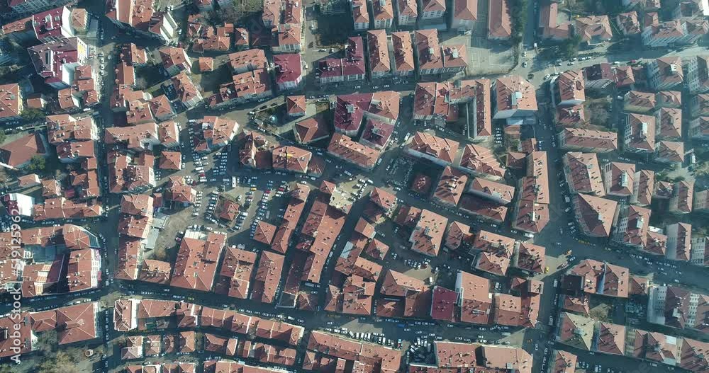 Aerial view of Polatli,Ankara TURKEY.4K UHD AERIAL VIDEO. Aerial view of Polatli,Ankara TURKEY.4K UHD AERIAL VIDEO.