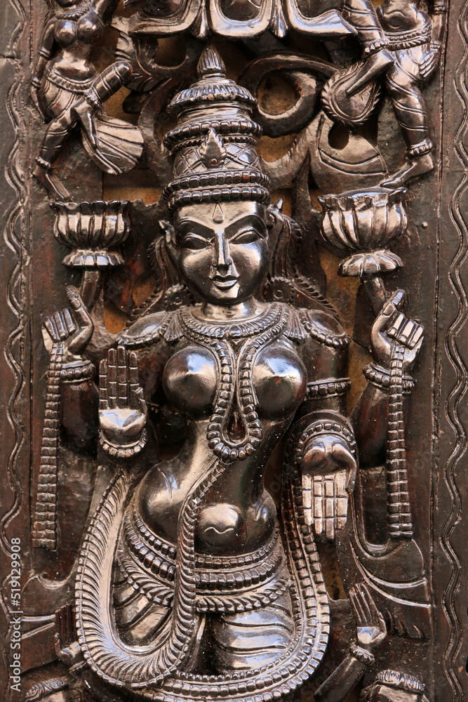 Fototapeta premium Apsara sculpture