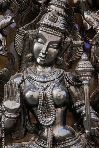 Apsara sculpture