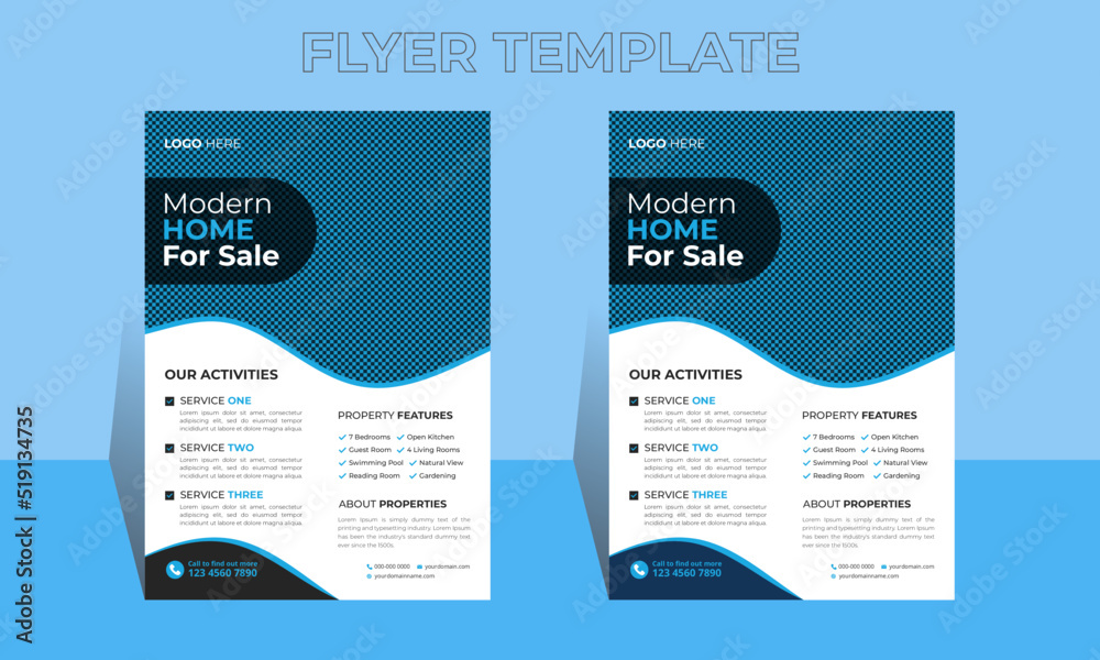 Flyer template layout design. Orange Corporate business flyer mockup. Creative modern vector flier concept with dynamic abstract shapes, creative, a4, print