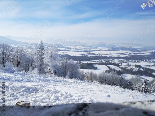 winter mountain landscape