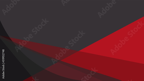 Abstract black background with redcircle rings. Digital future technology concept. vector illustration. photo