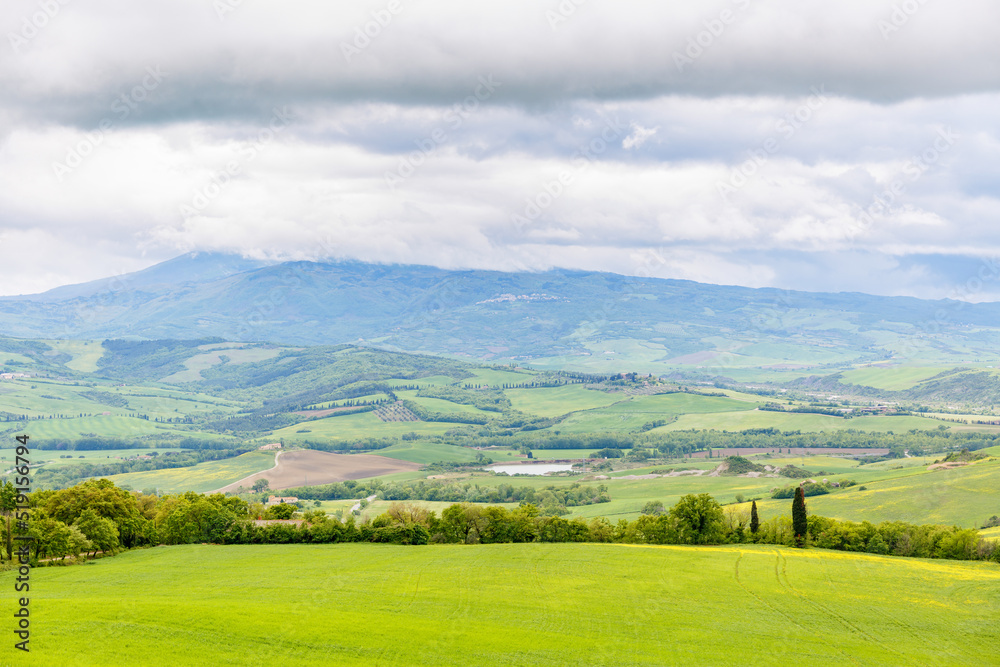 View of a Tuscan landscape