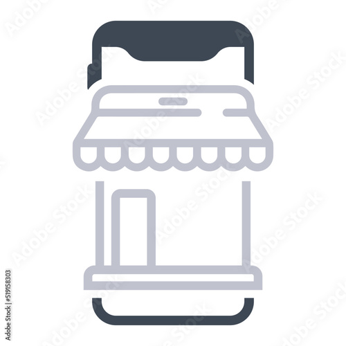 Mobile, store, app icon