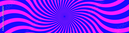 Spiral swirl abstract pink blue color background. Wave line. Neon lonl backdrop. Digital screen. Luxury Banner. NFT card. Cover design. Metaverse. Research. Innovation technology. Pop art. Ads.