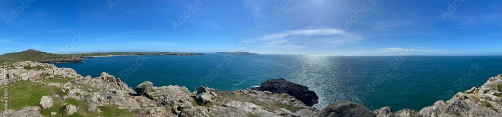 Panorama of beach