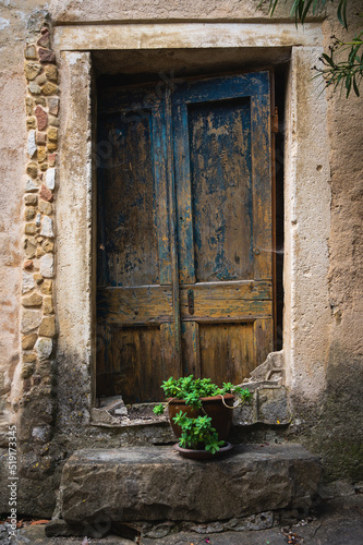 Ancient door in Groznjan