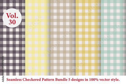 checkered pattern Vol.30,vector tartan,fabric texture in retro style,abstract colored