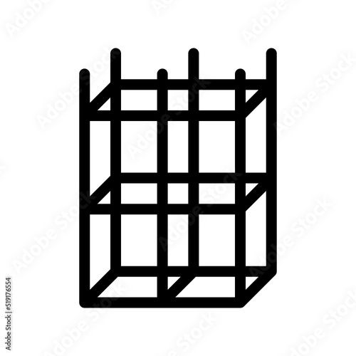  concrete iron frame