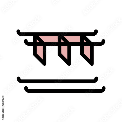  concrete iron frame