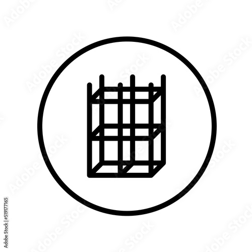  concrete iron frame