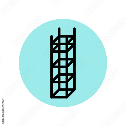  concrete iron frame