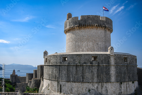 Minčeta Tower in Dubrovnik photo