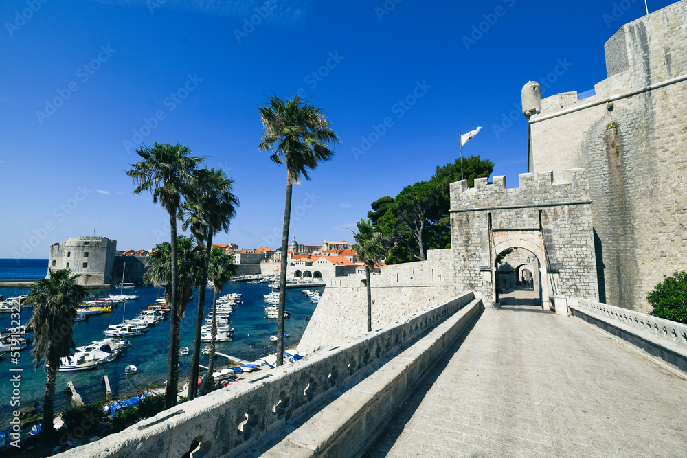 Ploče Gate in Dubrovnik