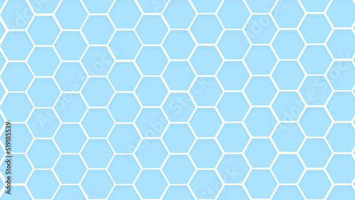Honey comb abstract background and texture. Hexagonal shapes