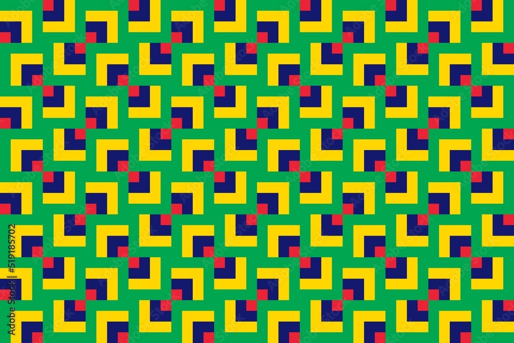Geometric pattern in the colors of the national flag of Mauritius. The colors of Mauritius. Geometric pattern in the colors of the national flag of Mauritius. The colors of Mauritius.