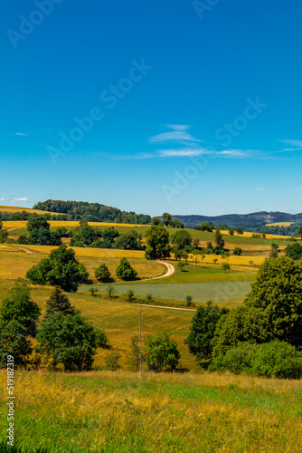 Sommerwanderung durch die schöne Natur von Schmalkalden - Thüringen - Deutschland