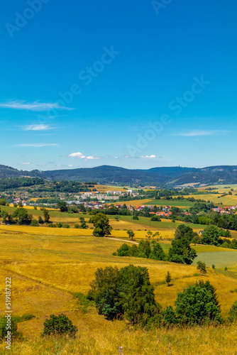 Wallpaper Mural Sommerwanderung durch die schöne Natur von Schmalkalden - Thüringen - Deutschland Torontodigital.ca