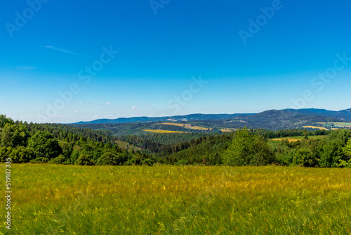 Sommerwanderung durch die sch  ne Natur von Schmalkalden - Th  ringen - Deutschland