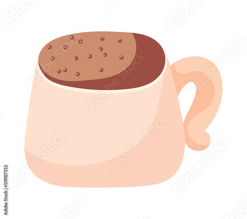 chocolate cup breakfast