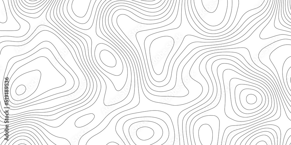 Abstract background pattern lines and Topographic map. Geographic mountain relief. Abstract lines background. Contour maps. .Topographic background and texture, monochrome image. paper texture design 