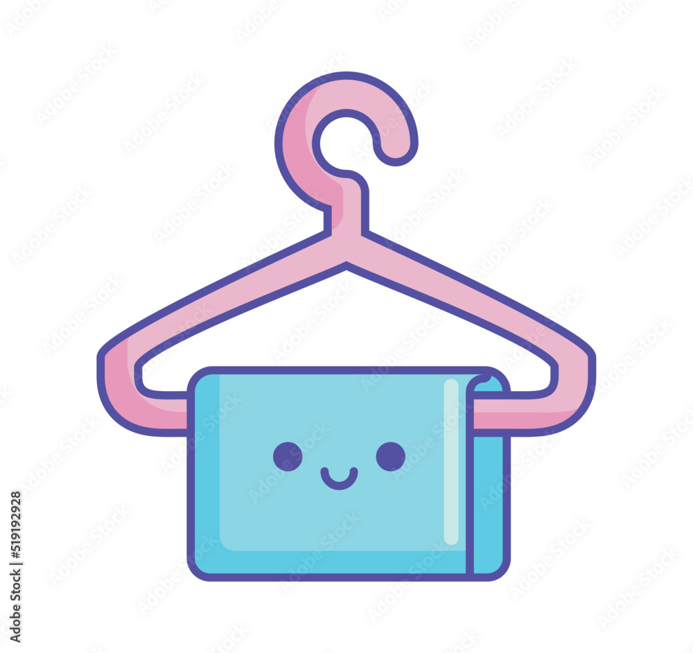 towel in hanger kawaii towel in hanger kawaii