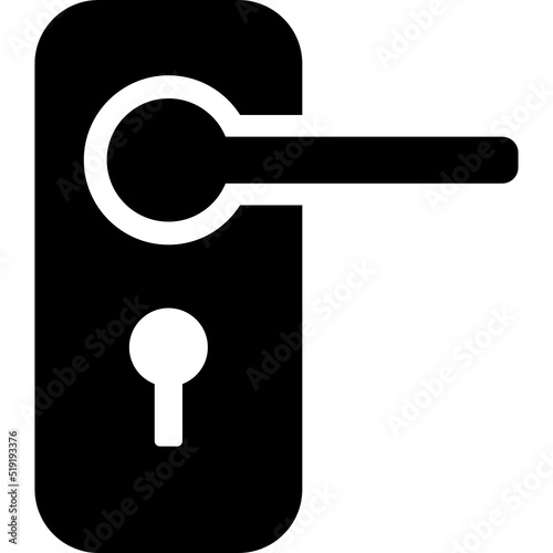 Door handle icon