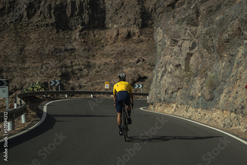 professional cycling on Gran Canaria montains, Mogan