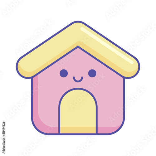 house kawaii icon
