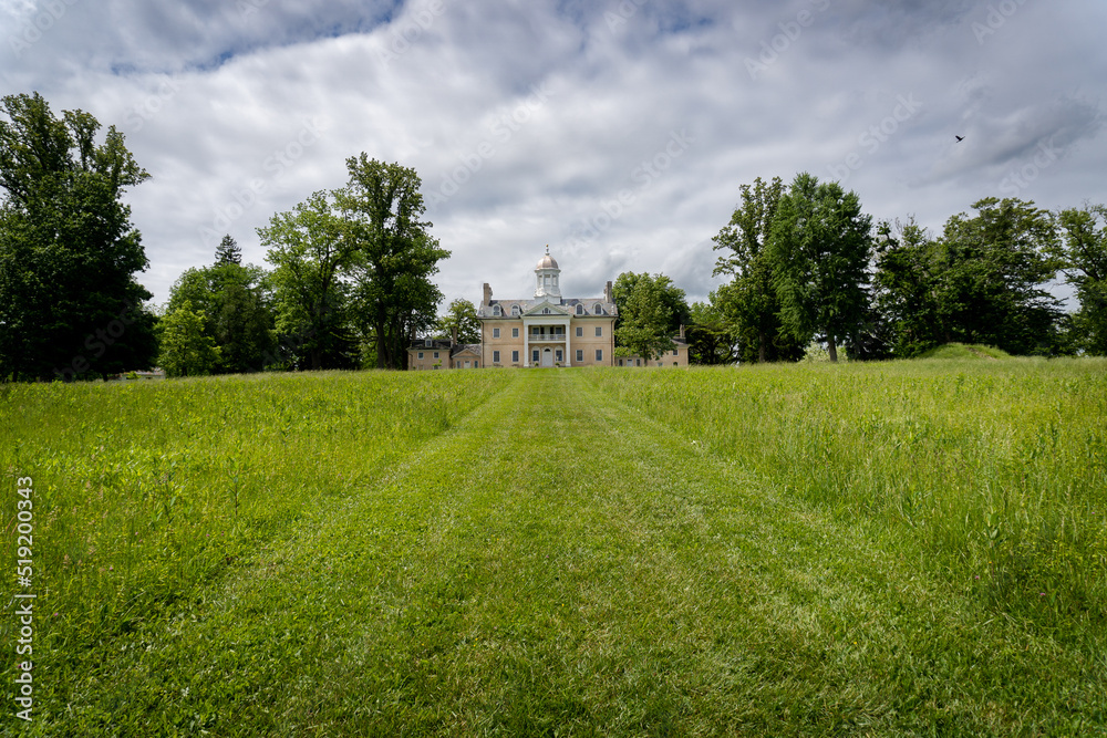 Hampton National Historic Site in Towson, Maryland. Hampton Mansion, a