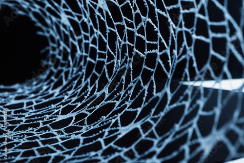 Abstract white net background