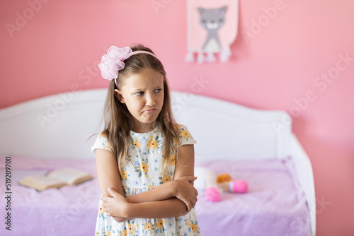 Portrait of a child girl