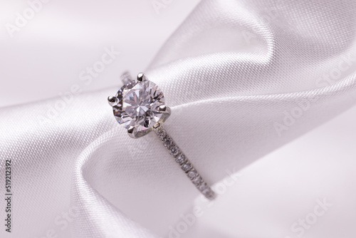 Diamond Wedding Ring © Garrett