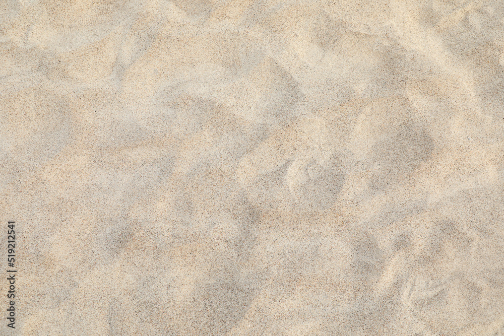 Top view of beach sand as background Top view of beach sand as background