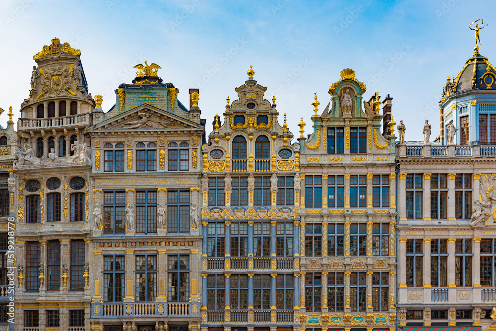 Fototapeta premium Vues de la Grand-Place de Bruxelles