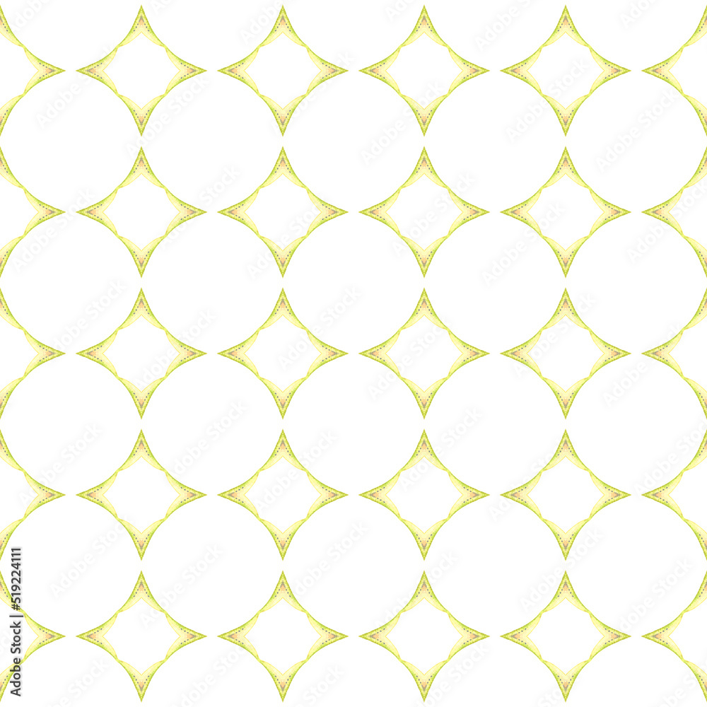 Naklejka premium Geo print. Seamless pattern. Geometric Watercolor