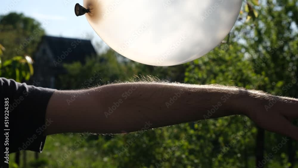 static electricity experiments hair