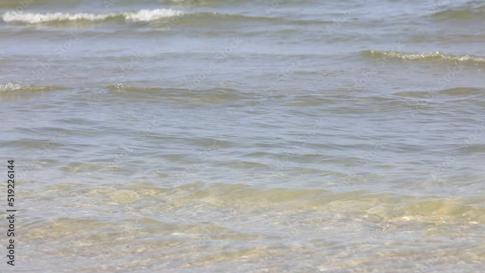 simple panorama with sea waves towards the shore by day without people simple panorama with sea waves towards the shore by day without people